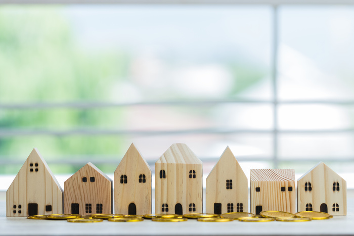 木の住宅模型